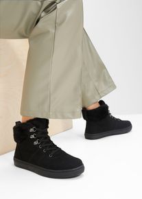 Fodrad sn&ouml;rk&auml;nga - svart - storlek 37 - bonprix