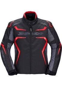 Spidi Race-Evo, textile jacket H2Out , color: Black/Grey/Red , size: 5XL