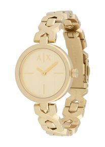 Armani Exchange Montre à affichage analogique or taille One Size