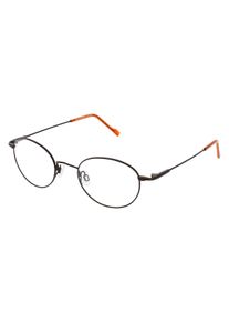 Eschenbach Titanflex 3666 okulary męskie | Oprawka: Pełnoramkowe, Panto, Brązowy