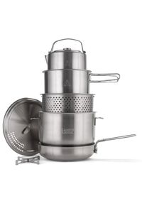 Campo Libre Enzo 8 Pieces Cooking set grey