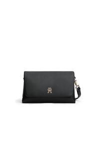 Tommy Hilfiger , Umhängetasche »TH MODERN ESS MINI CROSSOVER«, Damen Abendtasche, Schultertasche mit zwei Innenfächern , schwarz