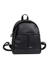 Gabor, Damen, Rucksack &raquo;Lenea&laquo; aus weichem leichten Lederimitat, l&auml;ssig im praktischen Format, schwarz, B/H/T: 26 cm x 31 cm x 9,5 cm, schwarz, DAILY 