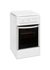 Exquisit , Elektro-Standherd »EH 10.3 F2« , weiß , Kontrolllampe: Ofen/Platte