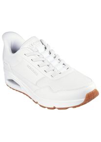 Skechers, Herren, Slip-On Sneaker &raquo;UNO-SIMPLIFIED SLIP-IN&laquo; , Schn&uuml;rschuh, Retro Sneaker, Freizeitschuh mit Slip-Ins Technologie, wei&szlig;, 39, wei&szlig;, 
