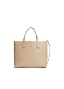 Tommy Hilfiger , Satchel »TH ICON SATCHEL«, Damen Umhängetasche, Tragetasche mit Innentasche , natur