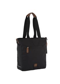 Camel Active , Shopper »Aurum«, aus recyceltem, robusten Nylon leichtgewichtig mit feinen Details , schwarz