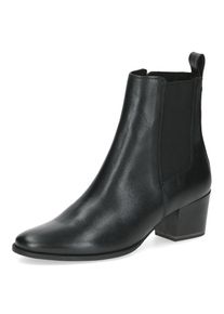 Caprice , Stiefelette, Blockabsatz, Ankleboots, Businessschuh mit praktischer Anzhiehlasche , schwarz , 40,5 , 40,5 , Elegante Caprice Stiefelette...