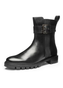 Ara , Stiefelette »TULSA«, Biker Boots, Stiefel mit Blockabsatz in G-Weite , schwarz , 6,5 , 6,5 , Stiefelette mit Innenreißverschluss und...