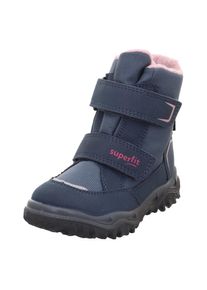 Superfit , Kinder , Winterstiefel »HUSKY WMS: Mittel« Snowboots mit wärmendem Textilfutter, Größenschablone zum Download , blau-rosa , 31 , 31 ,...