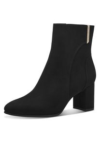 MARCO TOZZI by GMK , Stiefelette, Blockabsatz, Abendschuh, Businessschuh, Feel Me-Ausstattung , schwarz , 38 , 38 , Elegante Stiefelette mit edlem...