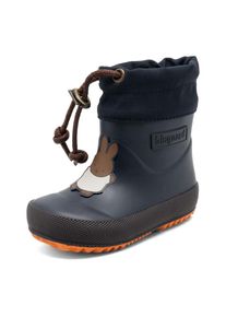 bisgaard , Jungen , Gummistiefel »miffy x thermo rubber« Boots mit süßem Hasen-Motiv, Größenschablone zum Download , dark navy , 26 , 26 ,...