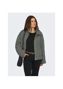 Only, Damen, Outdoorjacke &raquo;ONLASPEN LIFE TEDDY JACKET NOOS OTW&laquo; ohne Kapuze, Castor Gray, XS, Castor Gray, Jacke von Only
