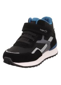 Superfit , Kinder,Jugendliche , Klettboot »DASH WMS: Mittel« High Top Sneaker mit GORE TEX, Größenschablone zum Download , schwarz-grau , 30 , 30 ,...