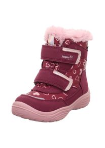 Superfit , Kinder , Snowboots »CRYSTAL WMS: Mittel« Snowboots mit GORE TEX-Membran, Größenschablone zum Download , dunkelrot-rosa , 26 , 26 , Süßer...