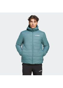 adidas terrex, Herren, Outdoorjacke &raquo;MT ESS PAD HO J&laquo;, Preloved Teal, XL, Preloved Teal, Eine vielseitige Isolationsjacke mit CLIMAWARM, die dich warm
