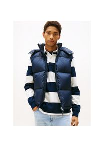 Tommy Jeans , Steppweste »ALASKA DOWN VEST«, Regular fit mit abnehmbarer Kapuze , Dark Night Navy , S , S , Steppweste von Tommy Jeans