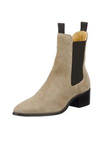 Gant, Damen, Stiefelette &raquo;St Broomly&laquo; Business Stiefelette, Schlupfboots in spitzer Form mit Blockabsatz, beige, 36, beige, EleGante Sitefelette von 