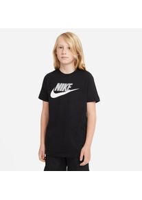 Nike Sportswear , Jugendliche , T-Shirt »B NSW TEE FUTURA ICON TD« , schwarz-grau-weiß , M (140/146) , M (140/146) , T-Shirt von Nike Sportswear
