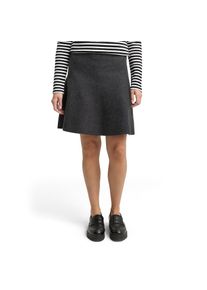 Tom Tailor Denim , Minirock aus Strick , shale grey melange , M , M , Rock von Tom Tailor Denim