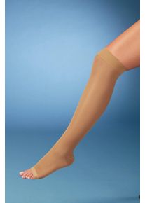 Damen St&uuml;tzkniestr&uuml;mpfe beige Gr&ouml;&szlig;e 36/37