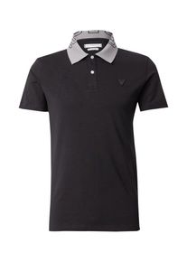 Guess Poloshirt 'Nolan' Herren schwarz Größe XS Unifarben