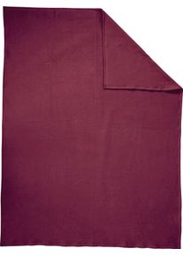 Biederlack unisex Deka bordová veľkosť 100 x 150 cm - Pléd cez kolená