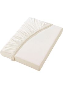 Estella unisex Napínacia plachta svetlobéžová veľkosť 1 ks 180 x 200 – 200 x 200 cm