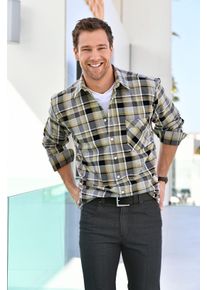 Panska Košeľa s dlhými rukávmi sivá károvaná veľkosť 49/50