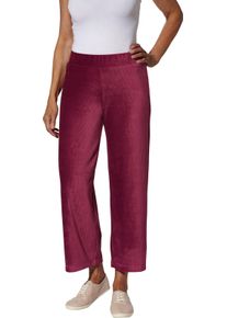 Dames 7/8-broek met comfortband rondom malve Maat 42