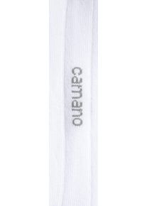 Camano Damen Kurzschaft-Socken 4x weiß + 3x grau-meliert Größe 35-38