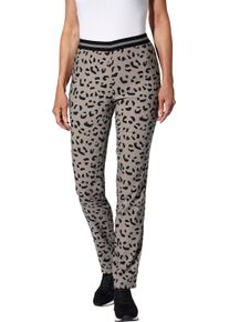 Damska Nohavice, beng., el.pás Čierno-hnedosivá potlač veľkosť 28