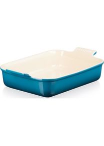 Le Creuset Auflaufform Tradition 3,8 Liter, Auflaufform, Türkis