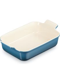Le Creuset Auflaufform Tradition 2,3 Liter, Auflaufform, Türkis