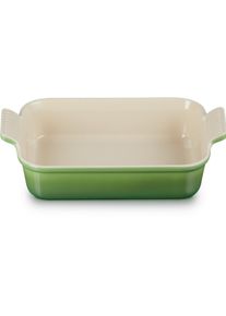 Le Creuset Auflaufform Tradition 2,4 Liter, Auflaufform, Grün