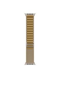 Curea Smartwatch Apple MXN13ZM/A pentru Watch 49mm, Alpine Loop, Small (Bej)