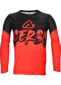 Acerbis MX Linear, jersey ni&ntilde;os , color: Negro/Rojo , tama&ntilde;o: XL