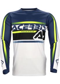 Acerbis Linear Lugo, jersey , color: Dark Blue/White/Black , size: 3XL