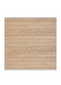 Panneau brise-vue bois composite, TraumGarten SYSTEM sable, profil argent, Silber