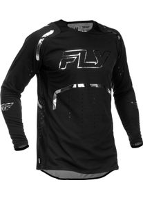 Fly Racing Evolution DST Spark Special Edition, jersey , color: Black/Silver , size: M