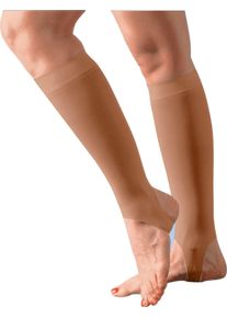 Damen St&uuml;tzstr&uuml;mpfe braun Gr&ouml;&szlig;e 0