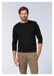 POLO SYLT Sweatshirt zwart - 37% | Maat: XL |