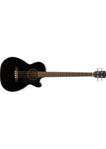 Fender CB-60SCE Bass guitar, black (Akustik Gitarre), Gitarre, Schwarz