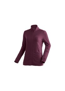 Maier Sports , Fleecejacke »Denise Jacket W« Damen Midlayer, atmungsaktiv schnelltrocknend, Full-Zip, Regular fit , purpurviolett , 48 , 48 ,...