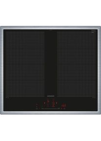 Siemens, Induktions-Kochfeld &raquo;EX645HXC1E&laquo; varioInduktions-Funktion f&uuml;r flexibles Kochen auf 4 Kochzonen, Schwarz, Induktions-Kochfeld