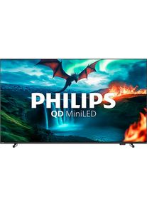Philips , QLED Mini LED-Fernseher »65MLED810/12«, 4K Ultra HD, Smart-TV , schwarz , Sound: 2.0-Kanal, 20W, DTS:X, Dolby Vision & Atmos, HDR10 (+),...
