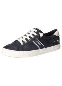 Mustang Shoes , Slip-On Sneaker mit stylischem Seitenstreifen, Freizeitschuh, Halbschuh, Schnürschuh , navy-weiß , 47 , 47 , Sneaker mit...