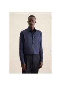 Seidensticker, Herren, Businesshemd &raquo;Schwarze Rose&laquo; X-Slim 1/1 Kentkragen Uni, dunkelblau, normale &Auml;rmell&auml;ngen, S (38) -normale &Auml;rmell&auml;ngen, 