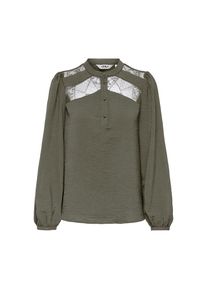 Only, Damen, Langarmbluse &raquo;OHANNA LIFE FR L/S LACE TOP WVN CS&laquo;, Kalamata, S, Kalamata, Bluse von Only