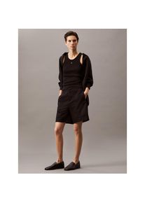 Calvin Klein Jeans, Damen, Bermudas &raquo;SOFT LINEN SHORT&laquo; im Bermuda-Stil, Black, N-Gr, 31 -N-Gr, Black, Shorts von CALVIN KLEIN
